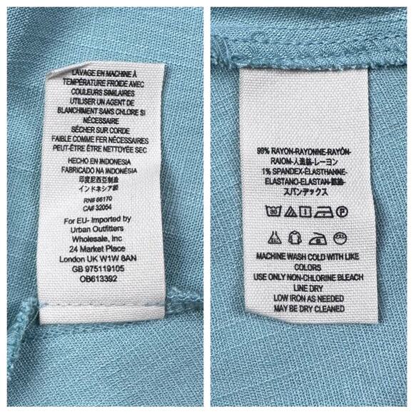 Free People Clear Skies mint long sleeve cold shoulder tunic dress - Picture 6 of 8